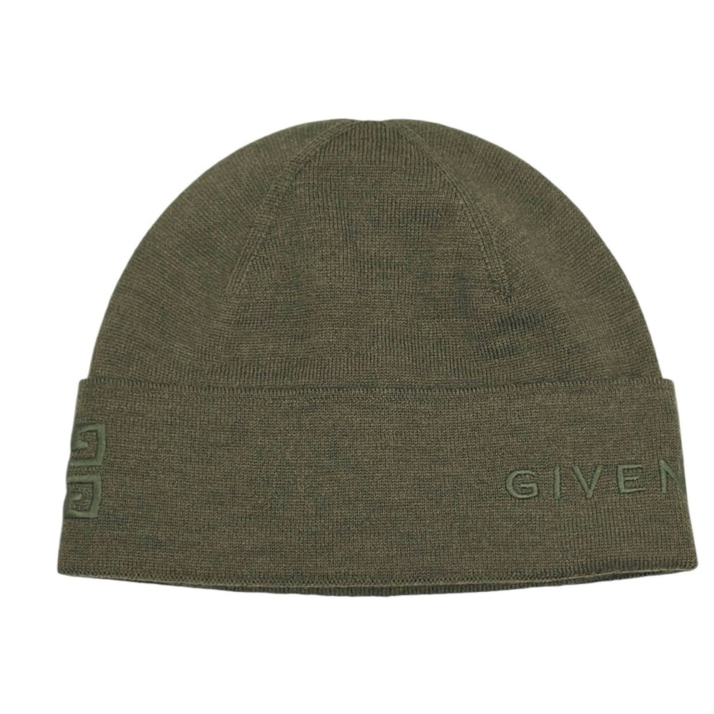 Givenchy Logo Embroidered Wool Beanie